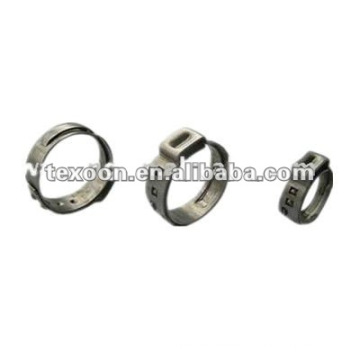 stainless steel clamps brass tubing clamp for PEX tubing